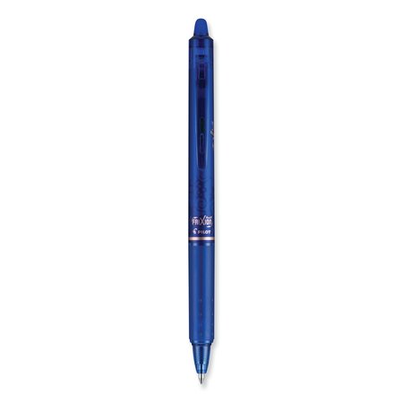 PILOT FriXion Clicker Erasable Retractable Gel Pen, 1 mm, Blue, PK12 PIL11387